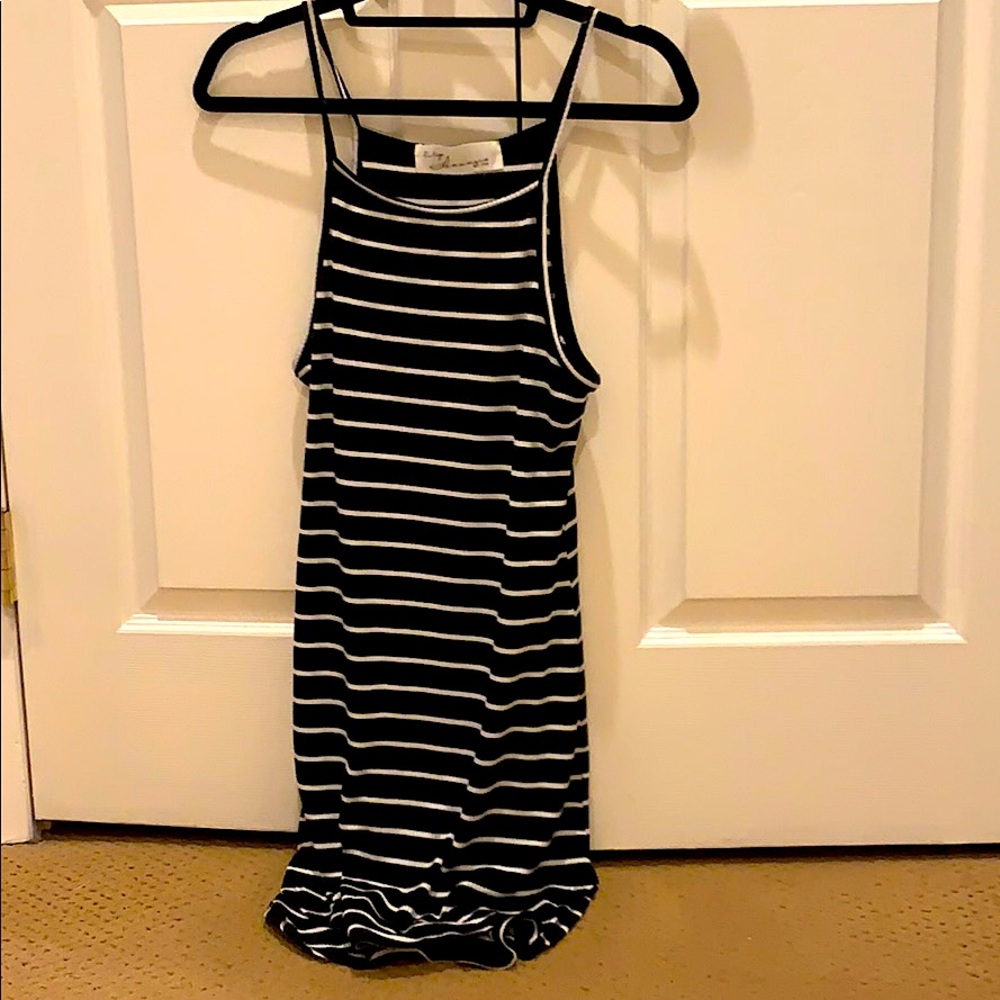 Vintage Havana Striped Summer Dress